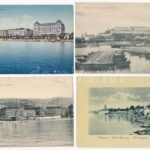 6 db RÉGI történelmi magyar város képeslap vegyes minőségben / 6 pre-1945 historical Hungarian town-view postcards in mixed quality