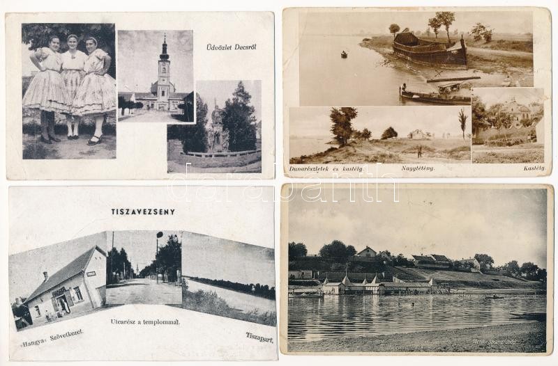 19 db RÉGI magyar város képeslap vegyes minőségben / 19 pre-1945 Hungarian town-view postcards in mixed quality - Image 2