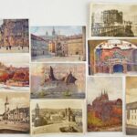 Kb. 100 db VEGYES cseh város képeslap, benne korai festményekkel / Cca. 100 mixed Czech town-view postcards, with some pre-1945 paintings