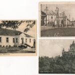17 db RÉGI külföldi város képeslap vegyes minőségben / 17 pre-1945 European town-view postcards in mixed quality