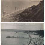 13 db RÉGI bolgár város képeslap vegyes minőségben / 13 pre-1945 Bulgarian town-view postcards in mixed quality - Image 2