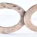 Ezüst (Ag) design karreif, állítható méretű, jelzett, nettó: 26,2g - Image 3
