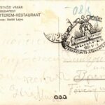1939 Budapest XIV. Nemzetközi Vásár, Szabó Lajos Debrecen étterem pavilonja, Dreher sörök + So. Stpl - Image 2