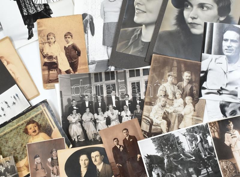 Vegyes fotó tétel, fürdőzők, utazás, életképek, portrék, stb., vegyes méretben - Image 2