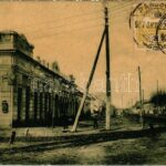 1907 Kula, Árpád út, Récsei Miksa üzlete. W. L. No. 650. / street view, shops. TCV Crad (EB)