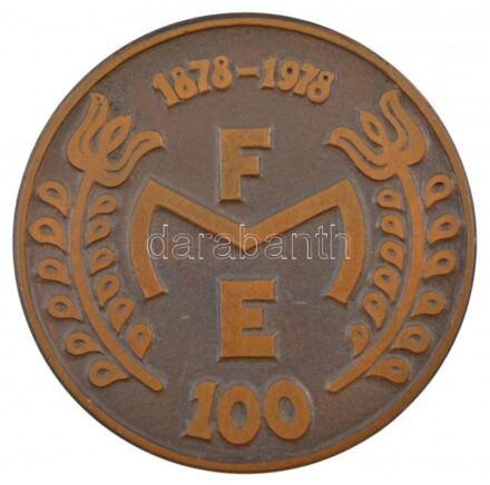 Fülöp Zoltán (1951-) 1978. 'A Magyar Fogorvosok Egyesületének Centenáris Kongresszusa - Budapest 1978. X.5-6-7 / 1878-1978 M.F.E. 100' kétoldalas bronz emlékérem (78mm) T:2