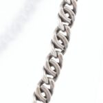 Ezüst(Ag) nyaklánc, jelzett, h: 48 cm, nettó: 21,7 g - Image 2