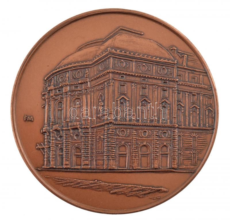 Fritz Mihály (1947-) 2003. 'Szegedi Angiológiai Napok - 2003. október 2-4' kétoldalas bronz emlékérem (60mm) T:1-,2 karc, kis ph - Image 2