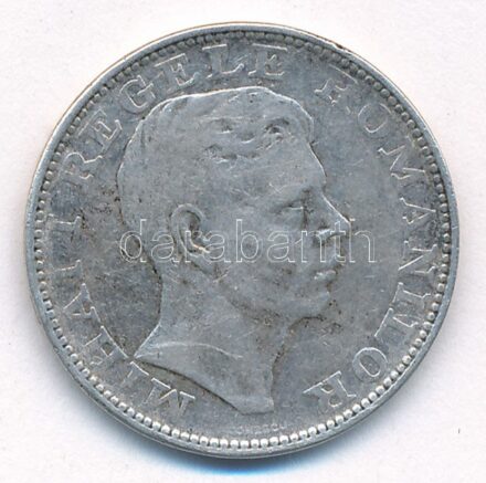 Románia 1942. 200L Ag 'I. Mihály' T:2-,3 Romania 1942. 200 Lei Ag 'Mihai I' C:VF,F Krause KM#63