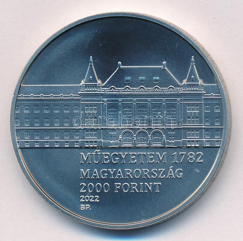 2022. 2000Ft Cu-Ni 'A BME alapításának 240. évfordulója' T:BU - Image 2