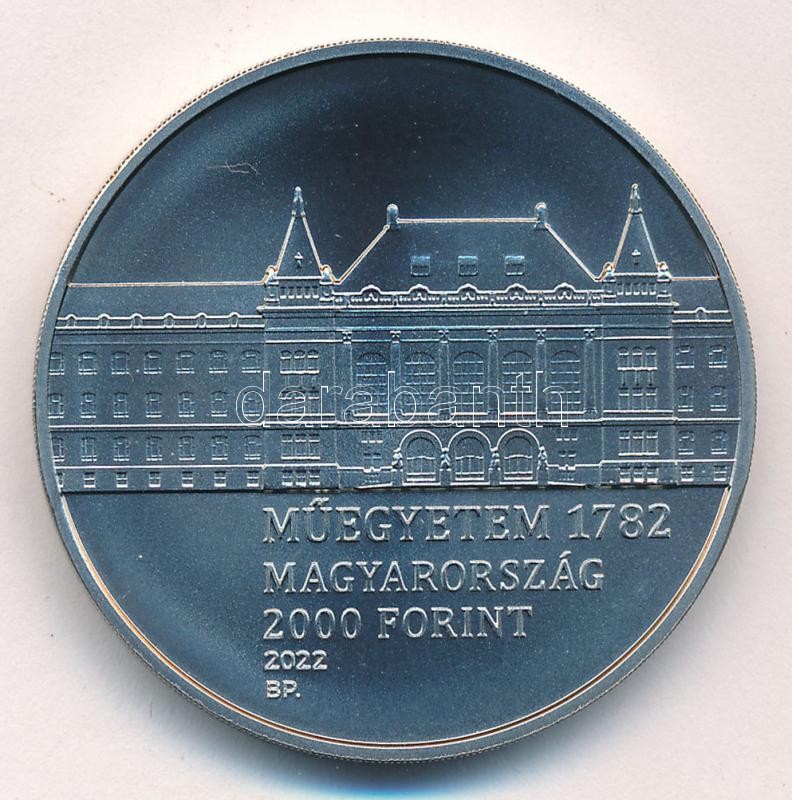 2022. 2000Ft Cu-Ni 'A BME alapításának 240. évfordulója' T:BU - Image 2