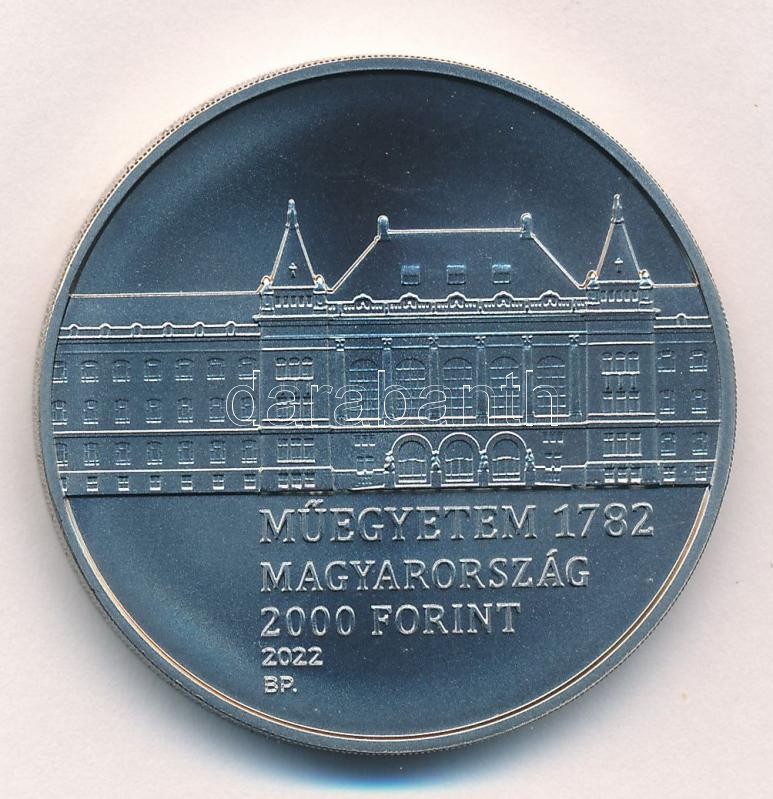 2022. 2000Ft Cu-Ni 'A BME alapításának 240. évfordulója' T:BU - Image 2