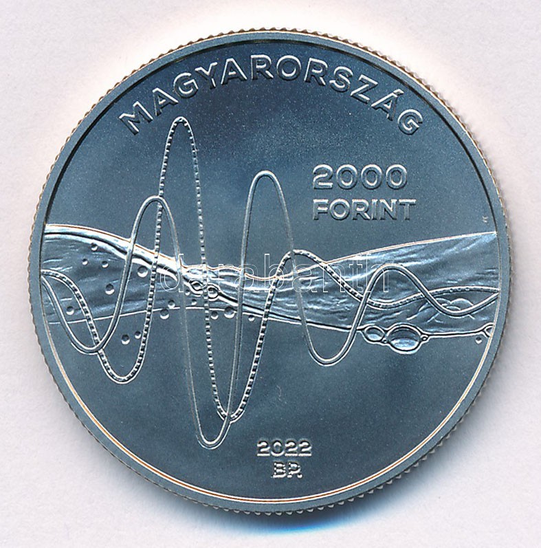 2022. 2000Ft Cu-Ni 'Magyar származású Wolf-díjasok - Lax Péter' T:BU - Image 2
