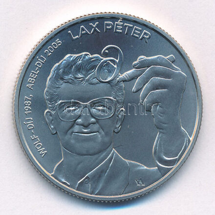 2022. 2000Ft Cu-Ni 'Magyar származású Wolf-díjasok - Lax Péter' T:BU