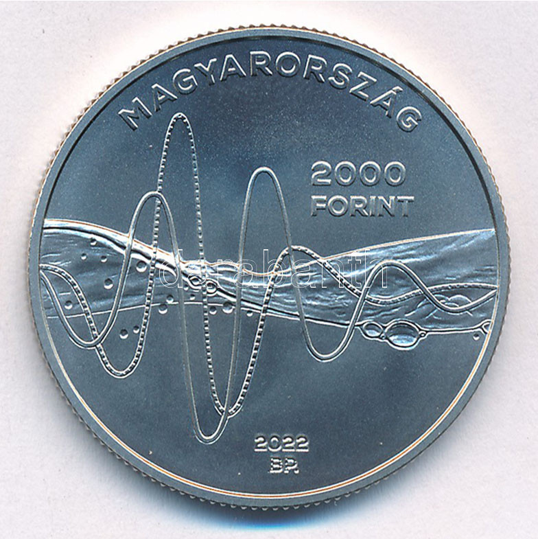 2022. 2000Ft Cu-Ni 'Magyar származású Wolf-díjasok - Lax Péter' T:BU - Image 2