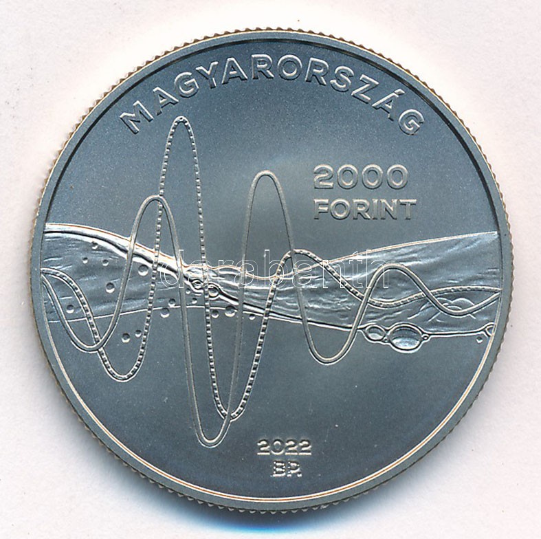 2022. 2000Ft Cu-Ni 'Magyar származású Wolf-díjasok - Lax Péter' T:BU - Image 2