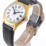 Ruhla kézi felhúzós mechanikus karóra, működő, jó állapotban, szép óratok d: 34 mm - Image 2