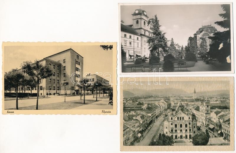 Kassa, Kosice; - 10 db régi képeslap / 10 pre-1945 postcards - Image 2