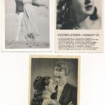 Magyar színésznők és színészek - 5 db vegyes képeslap / Hungarian actors and actresses - 5 mixed postcards