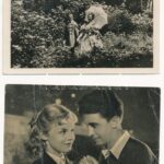 Magyar színésznők és színészek - 5 db vegyes képeslap / Hungarian actors and actresses - 5 mixed postcards - Image 2
