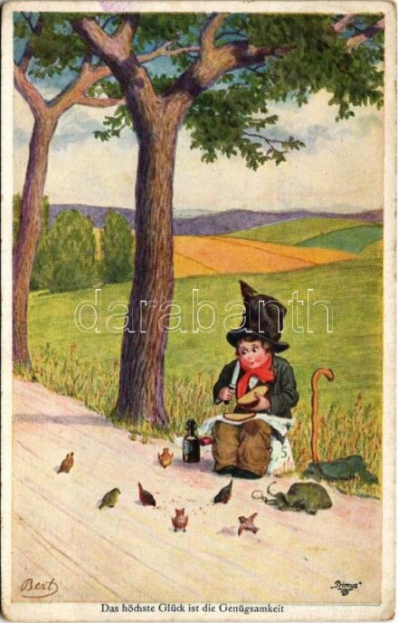 1929 Frühling im Walde. Wohlgemuth & Lissner Kunstverlagsgesellschaft 'Liebhaber Sammelmappen No. 1271. s: Bert (EK)
