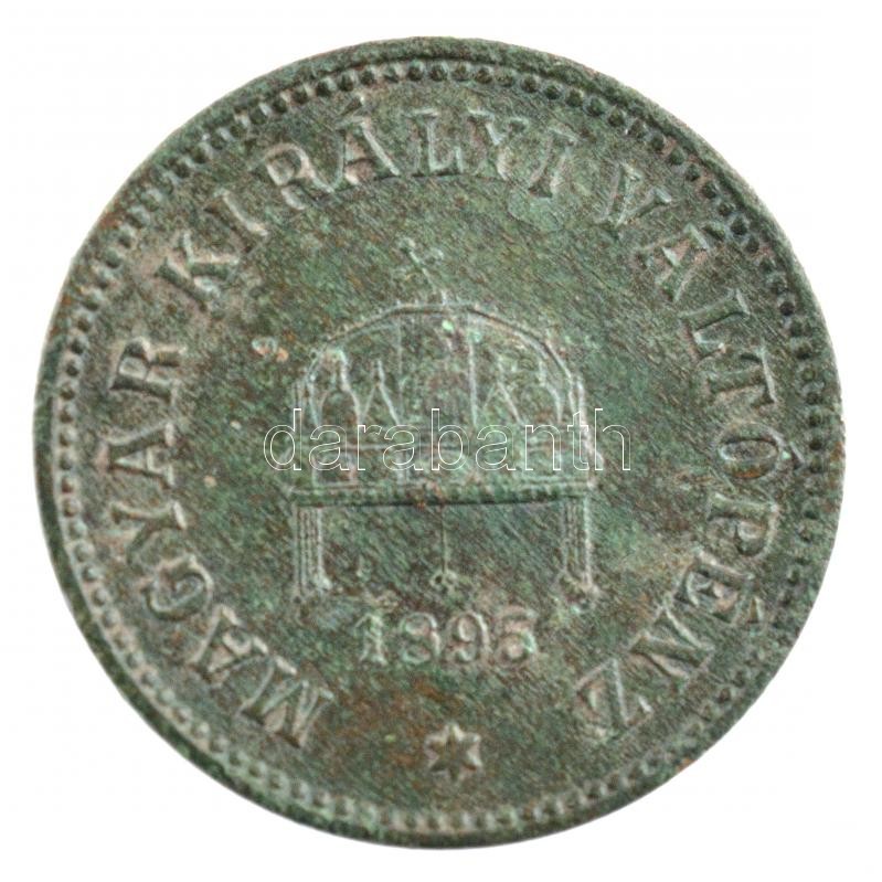 1895KB 2f bronz T:1-,2 patina Adamo K2 - Image 2