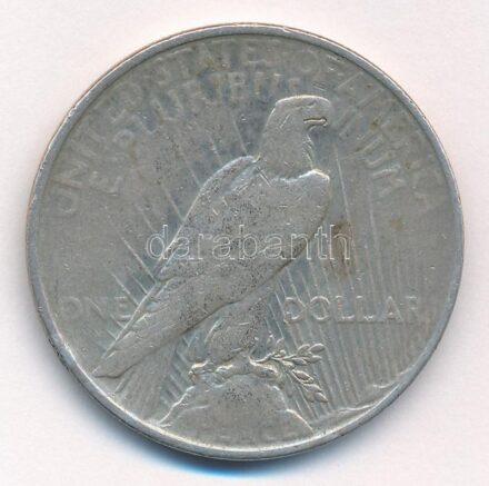 Amerikai Egyesült Államok 1926. 1$ Ag 'Béke' T:2-,3 USA 1926. 1 Dollar Ag 'Peace' C:VF,F Krause KM#150