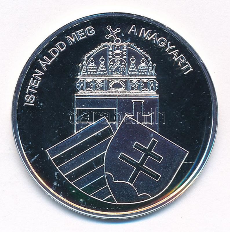 DN 'Nemzetünk nagyjai - Báthory István' kétoldalas Ag emlékérem tanúsítvánnyal (10,37g/0,999/35mm) T:PP - Image 2