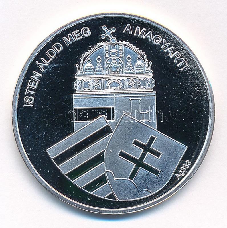 DN 'Nemzetünk nagyjai - Bethlen István' kétoldalas Ag emlékérem tanúsítvánnyal (15g/0,333/35mm) T:PP - Image 2