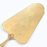 Ezüst (Ag) nyelű tortalapát, jelzett, cca. nettó: 10 g, h: 21,5 cm - Image 3