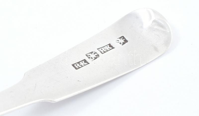 Ezüst(Ag) merőkanál, jelzett, h: 14,7 cm, nettó: 27,8 g - Image 2