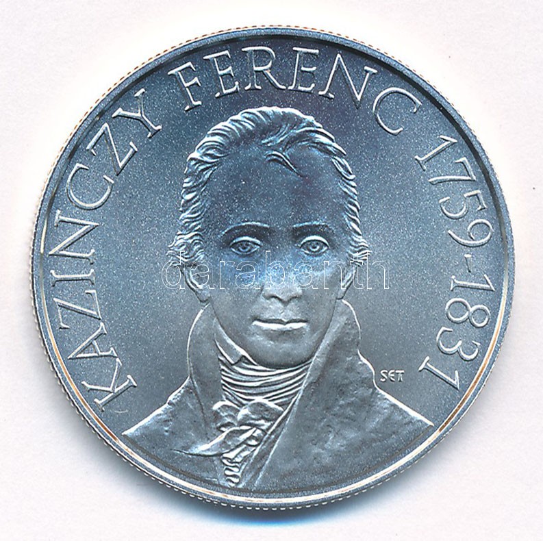 2009. 3000Ft Ag 'Kazinczy Ferenc születésének 250. évfordulója' kapszulában, tanúsítvánnyal T:BU Adamo EM224