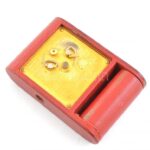 Jaeger utazó óra, működik, kopásnyomokkal, m:10 cm - Image 3