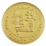DN 'Magyar aranypénzek utánveretben - Bocskai István 10 dukát' aranyozott Ag emlékérem kapszulában, tanúsítvánnyal (5,5g/0.333/25mm) T:PP - Image 2