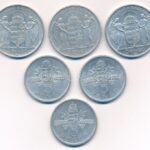 1943. 5P Al 'Horthy Miklós születésének 75. évfordulója' (3db) + 1945. 5P Al 'Parlament' (3db) T:1--3 - Image 2