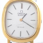 Omega kvarc karóra női. Korona nélkül, eredeti dobozában, nem kipróbált 24x23 mm