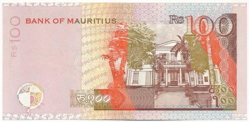 Mauritius 1999. 100R 'AF 911314' T:II Mauritius 1999. 100 Rupees 'AF 911314' C:XF Krause P#51a - Image 2