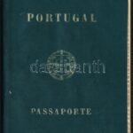1979 Portugál fényképes útlevél - Image 2