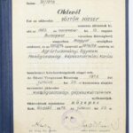 1973-1979 Mezőgazdasági gépészmérnök oklevél és leckekönyv - Image 2