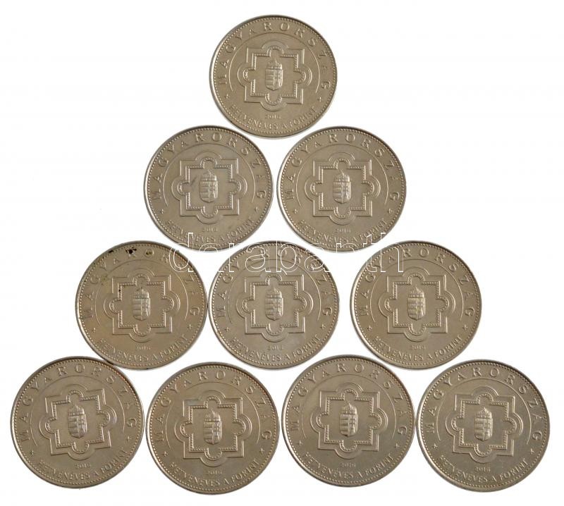 2016. 50Ft Cu-Ni 'Hetvenéves a forint' (10x) T:1-,2