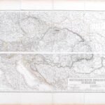 cca 1860-1870 Oesterreichisch-Ungarische Monarchie. Weimar, Geographisches Institut, vászonra kasírozva, 46x68 cm