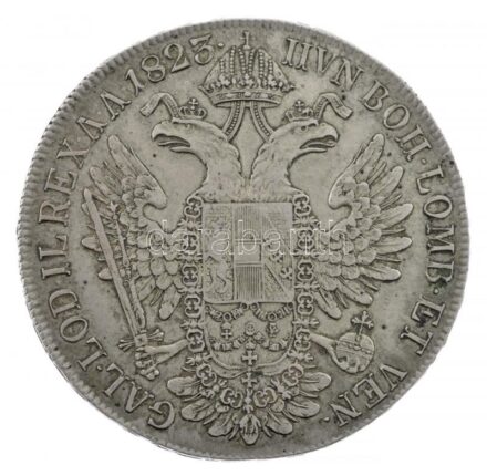 Ausztria 1823A Tallér Ag 'I. Ferenc' Bécs (28,08g) T:2,2- Austria 1823A Thaler Ag 'Franz I' Vienna (28,08g) C:XF,VF Krause KM#2162