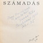 Veres Péter: Számadás. DEDIKÁLT! Bp., 1937, Révai. Kiadói egészvászon kötés, kopottas állapotban.