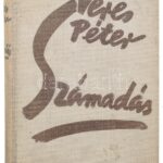Veres Péter: Számadás. DEDIKÁLT! Bp., 1937, Révai. Kiadói egészvászon kötés, kopottas állapotban. - Image 2