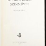 Henrik Ibsen színművei I-II.1966, Magyar Helikon. Kiadói egészvászon kötés, jó állapotban. - Image 2