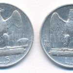 Olaszország 1927-1929. 5L Ag (2xklf) 'III. Viktor Emánuel' T:2,2- ph Italy 1927-1929. 5 Lire Ag (2xdiff) 'Vittorio Emanuele III' C:XF,VF edge error Krause KM#67 - Image 2