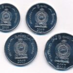 Srí Lanka 2017. 1R-10R acél (4xklf) T:2 Sri Lanka 2017. 1 Rupee - 10 Rupees steel (4xdiff) C:XF - Image 2
