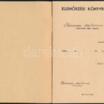 cca 1930 Ellenőrzési könyvecske 16p. - Image 2