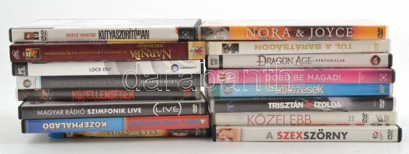 16 db DVD részben filmek, részben pc játékok - Image 2