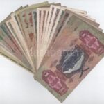 24db-os magyar Pengő bankjegytétel T:III,III- - Image 2
